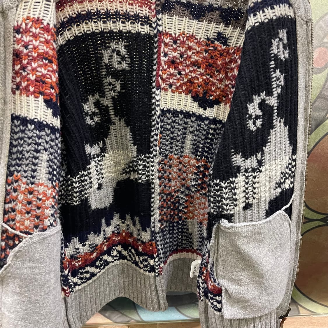 타케오 키쿠치 울100 가디건 상품이미지6