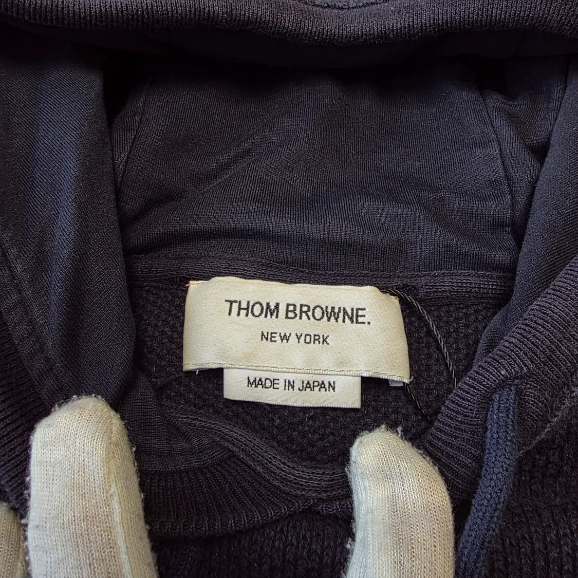 {클로젯}[2][오케이몰 정품]톰브라운 사선완장 니트 후드티 상품이미지4