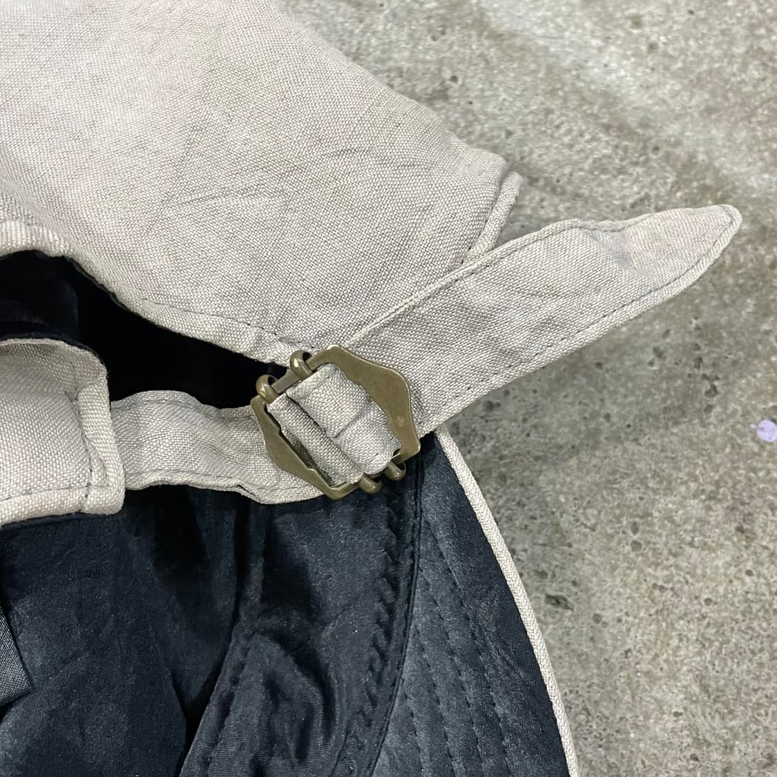 마인드라이팅슬로건 린넨 캡 상품이미지8