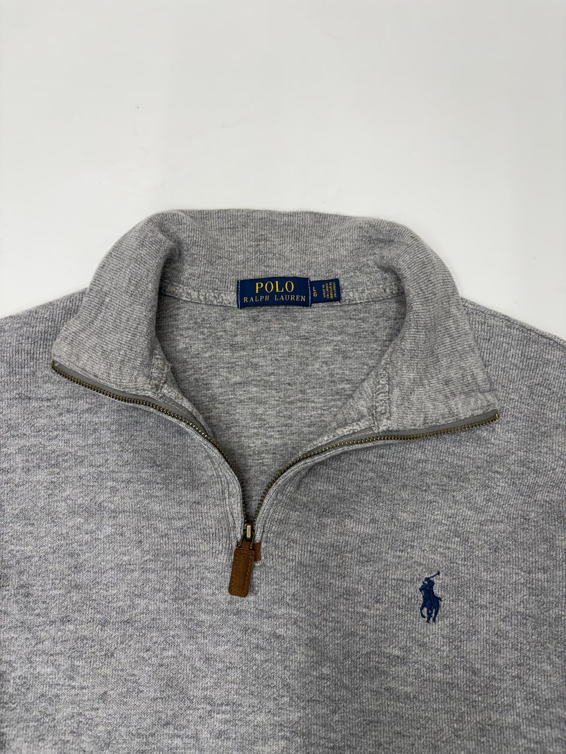 폴로 코튼 하프집업 상품이미지5