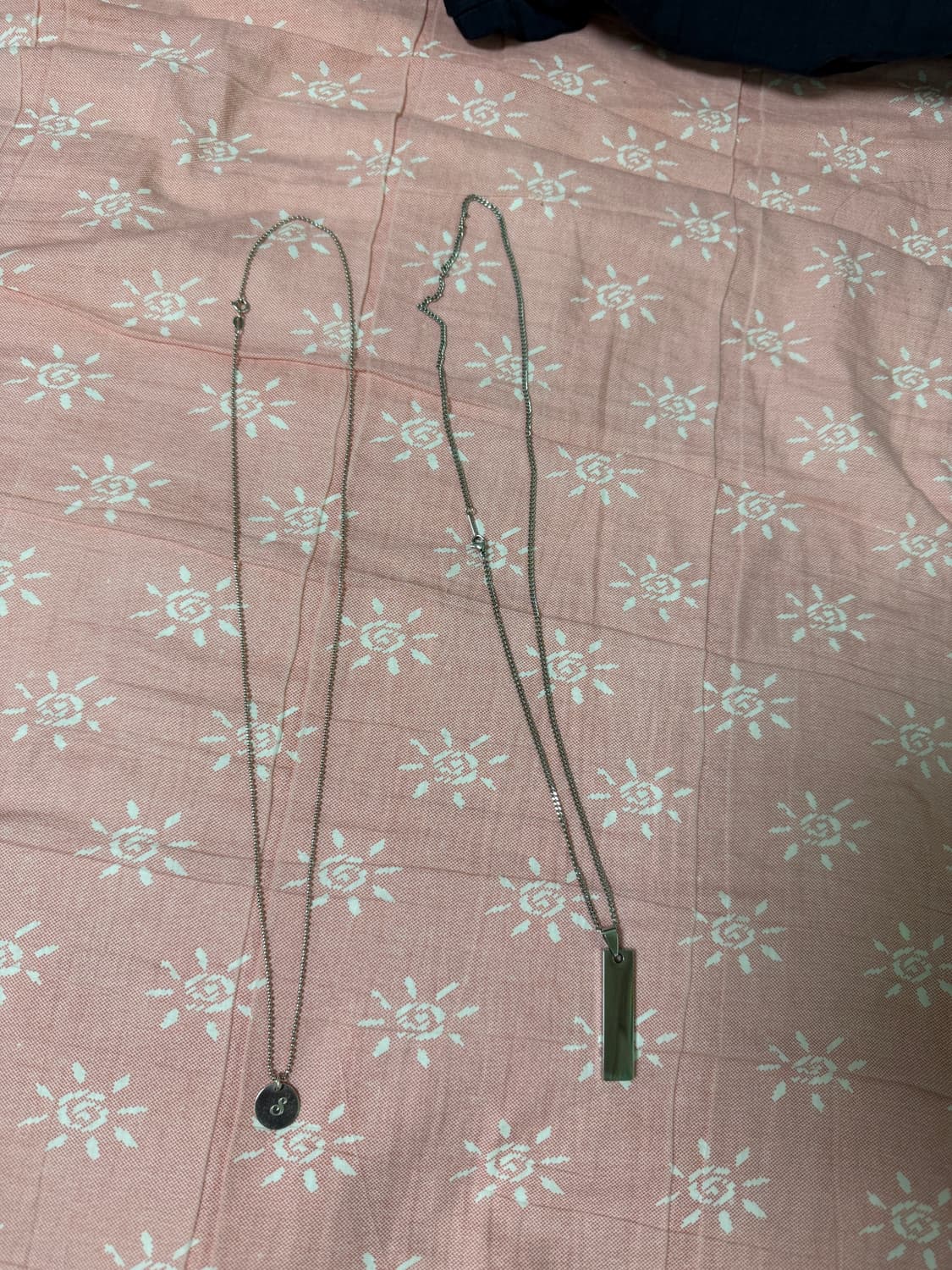 은목걸이 2개 새상품급 일괄판매 상품이미지1