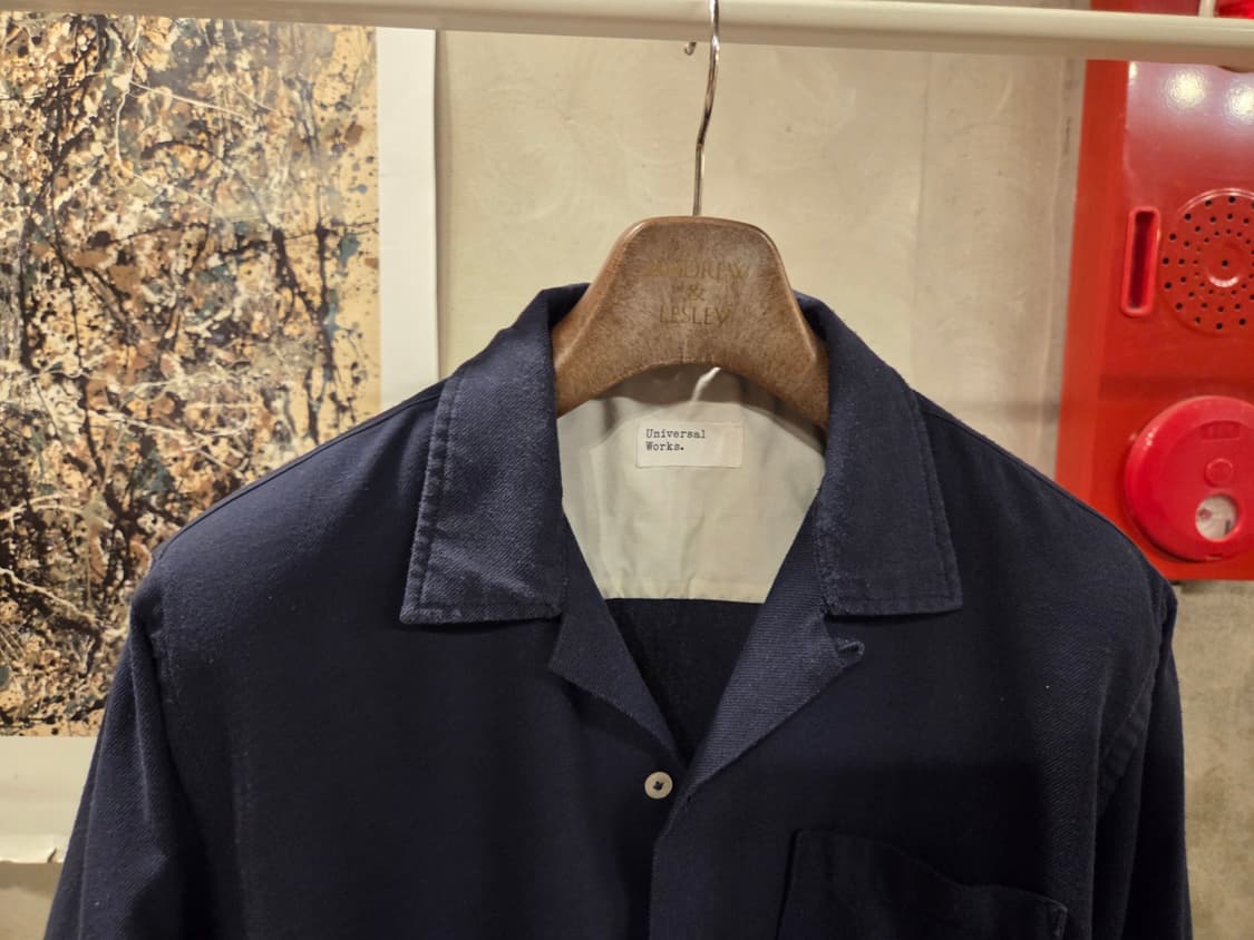 유니버셜 웍스 오픈칼라넥 셔츠  상품이미지5