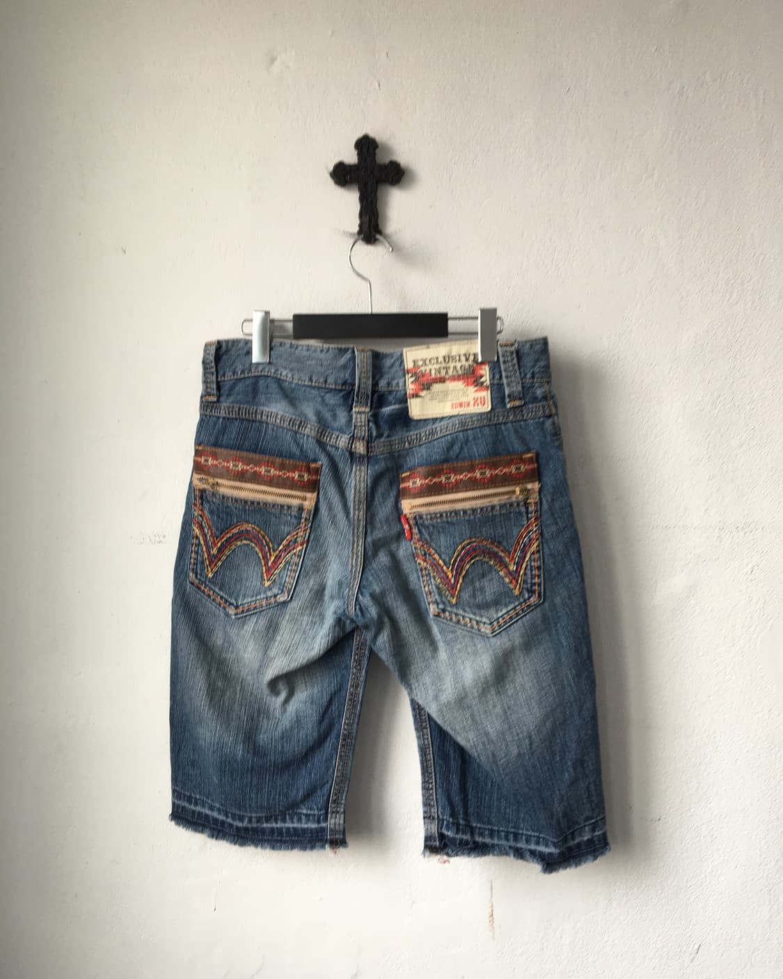 Edwin half denim pants 상품이미지1