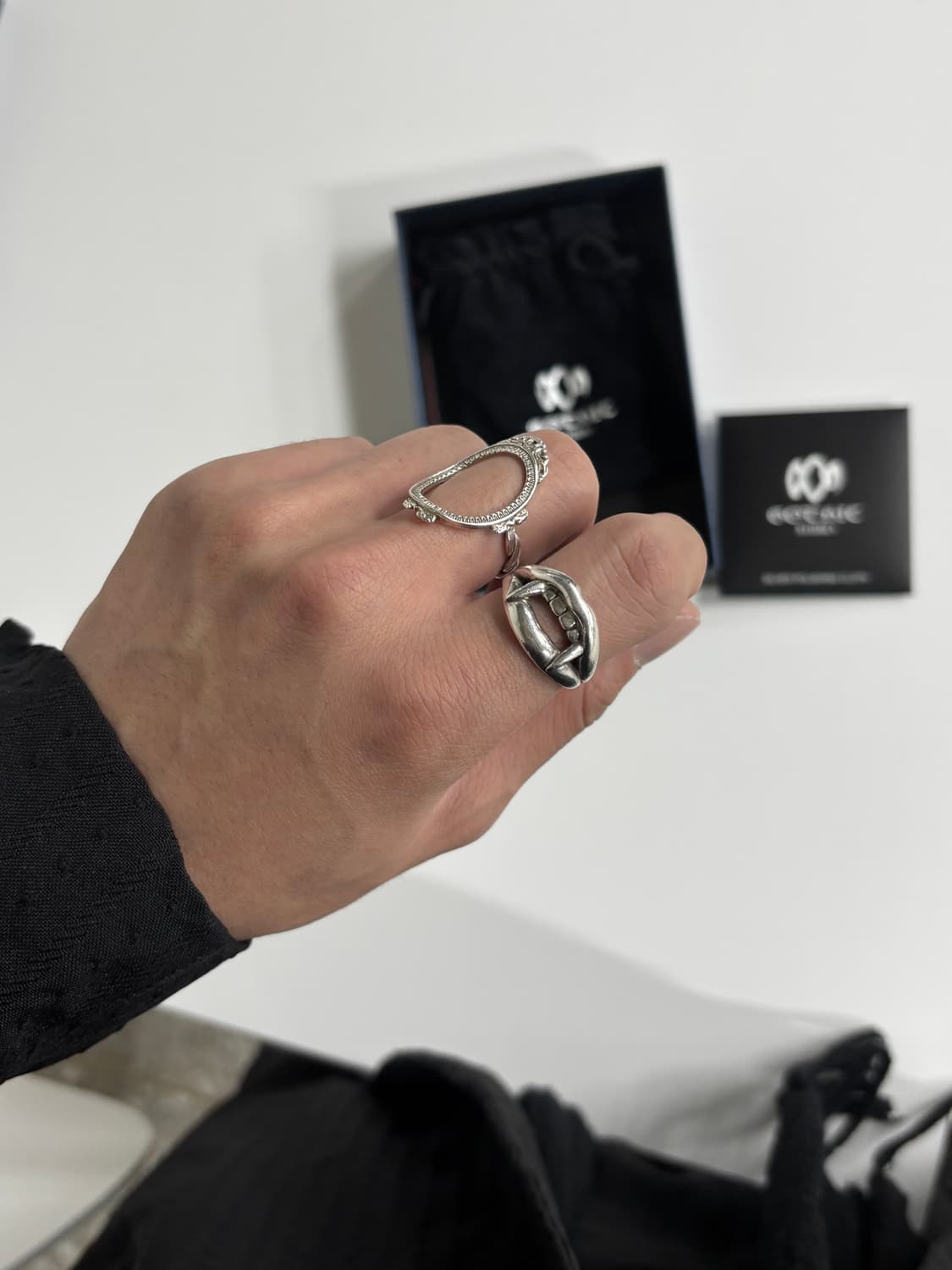 요지야마모토 드라큘라 링 상품이미지8