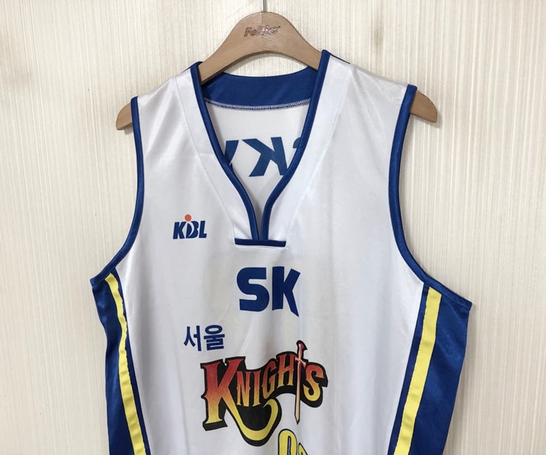 KBL 서울SK나이츠 레트로 유니폼/싸인져지 상품이미지5