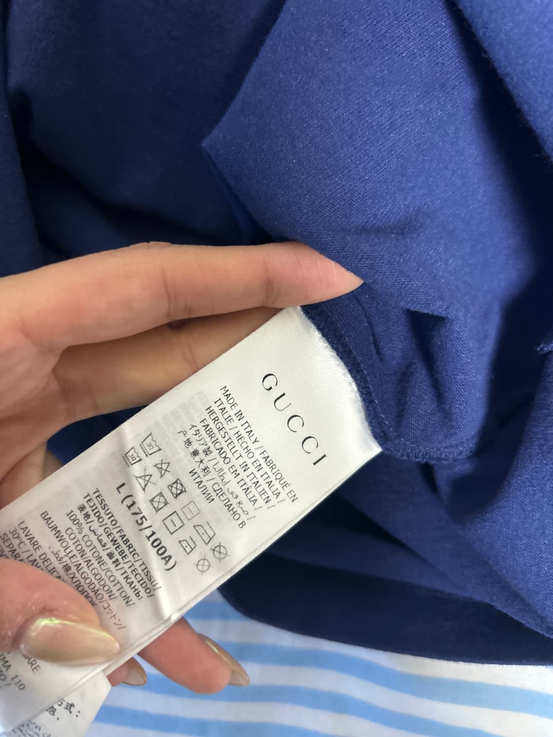 구찌 인터로킹 g프린팅 티셔츠 상품이미지3