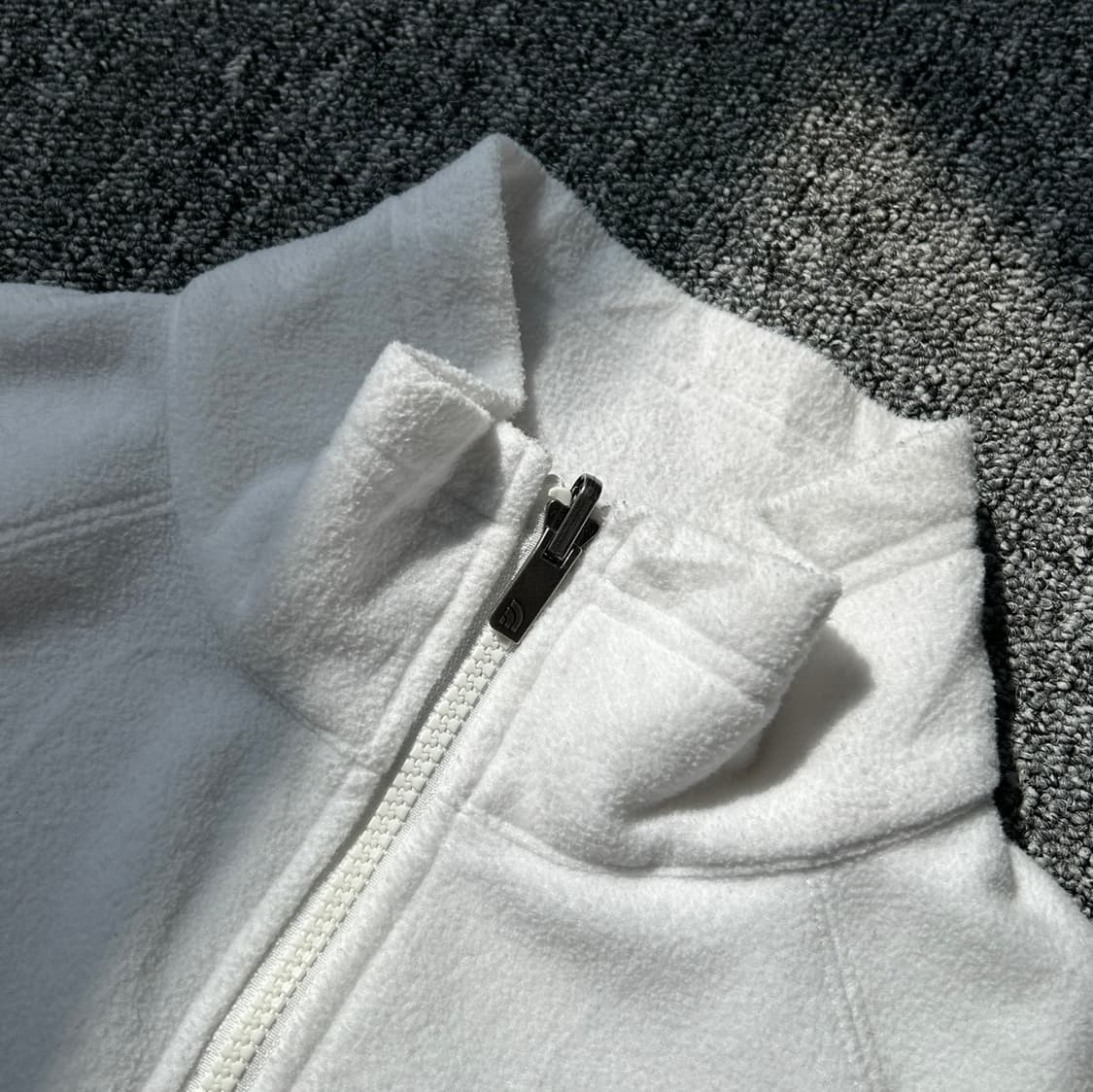 노스페이스 화이트 플리스 집업  상품이미지5