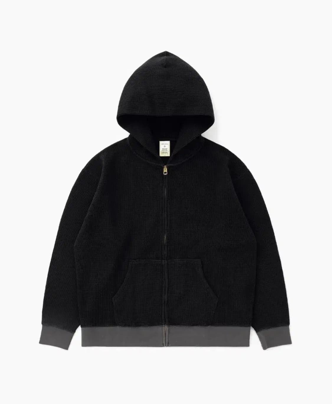 [삽니다]카키스 와플후드집업s 상품이미지1