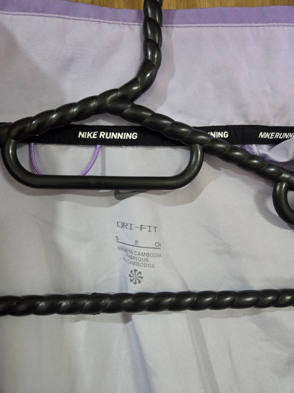 나이키 여성 러닝 바람막이 연보라 s 상품이미지7