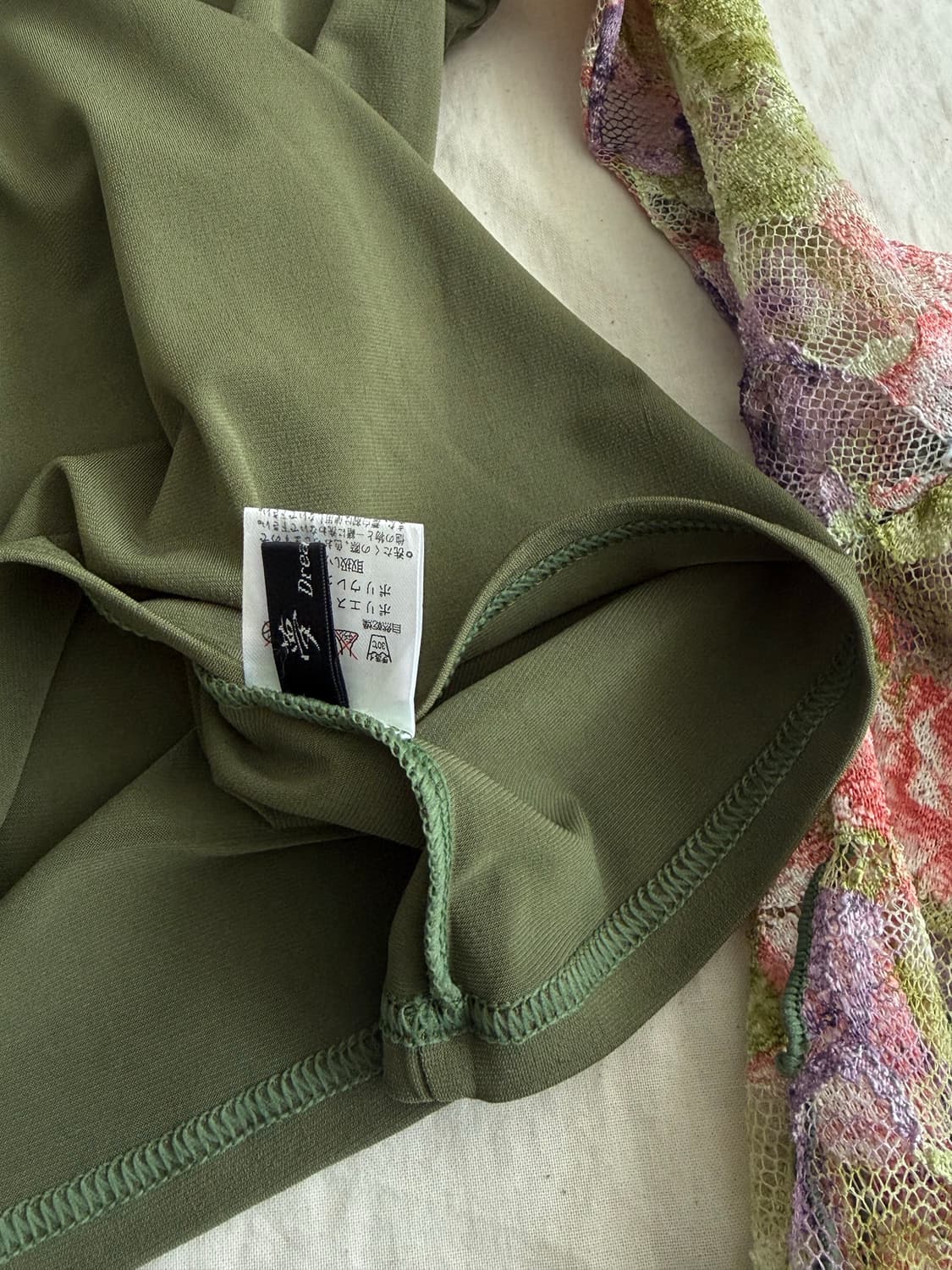 페어리 오리엔탈 그린 7부 슬리브 탑 상품이미지7