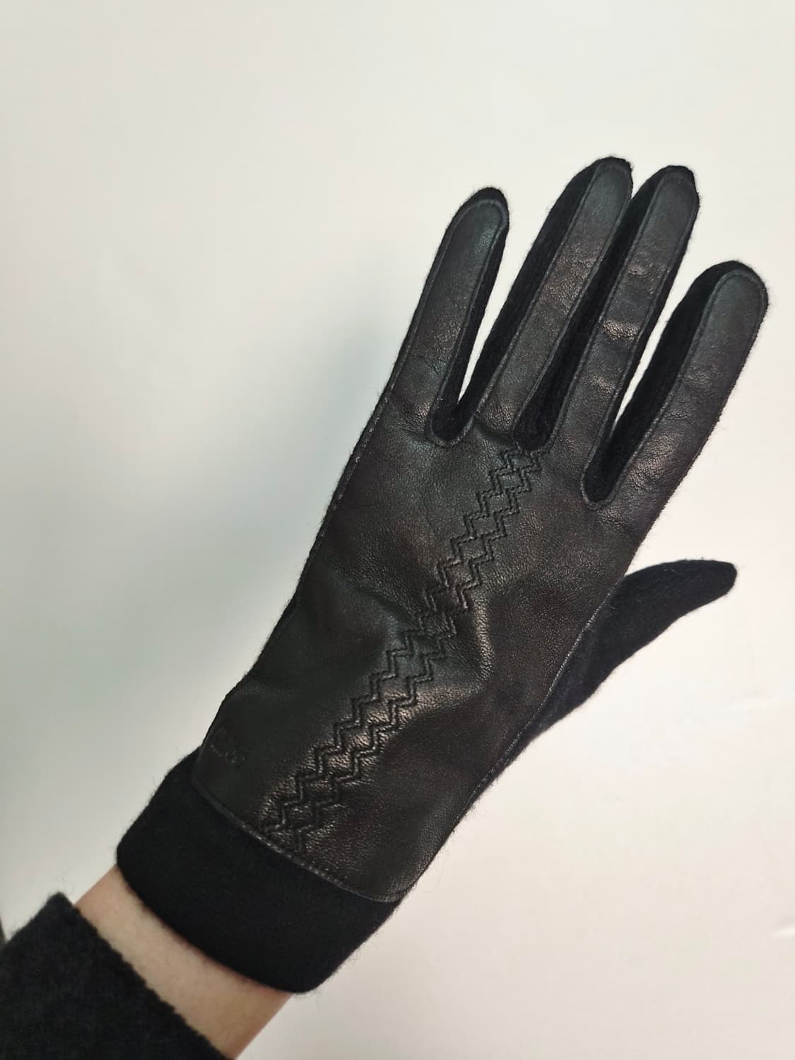 끌로에 램스킨 모직 여성 장갑 상품이미지1