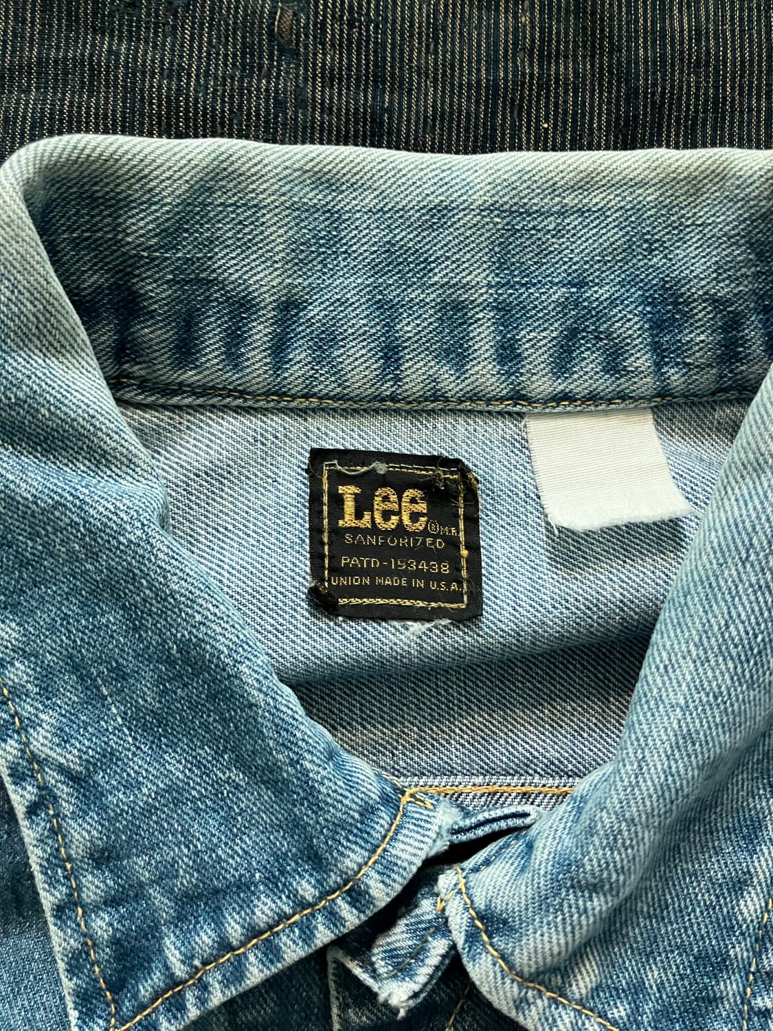 🇺🇸 70s USA LEE 빈티지 리 220-J 데님 트러커 자켓  상품이미지7