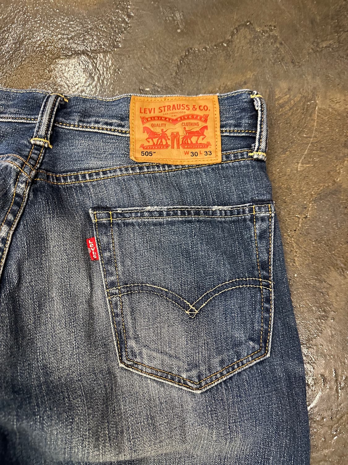 Levis 리바이스 505 W30 L33 상품이미지4