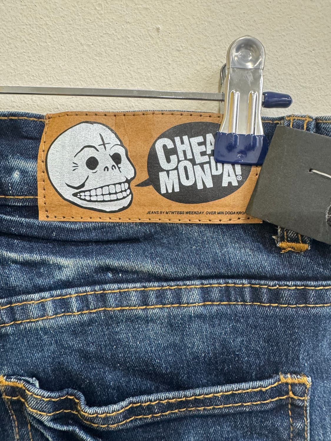 칩먼데이 (Cheap Monday) 슬림핏 데님 팬츠 상품이미지3