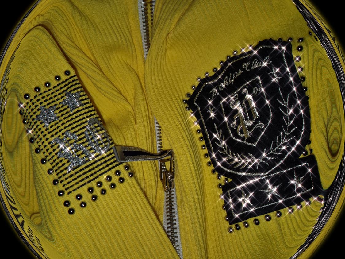 Vintage y2k patch lettering zip-up 상품이미지2