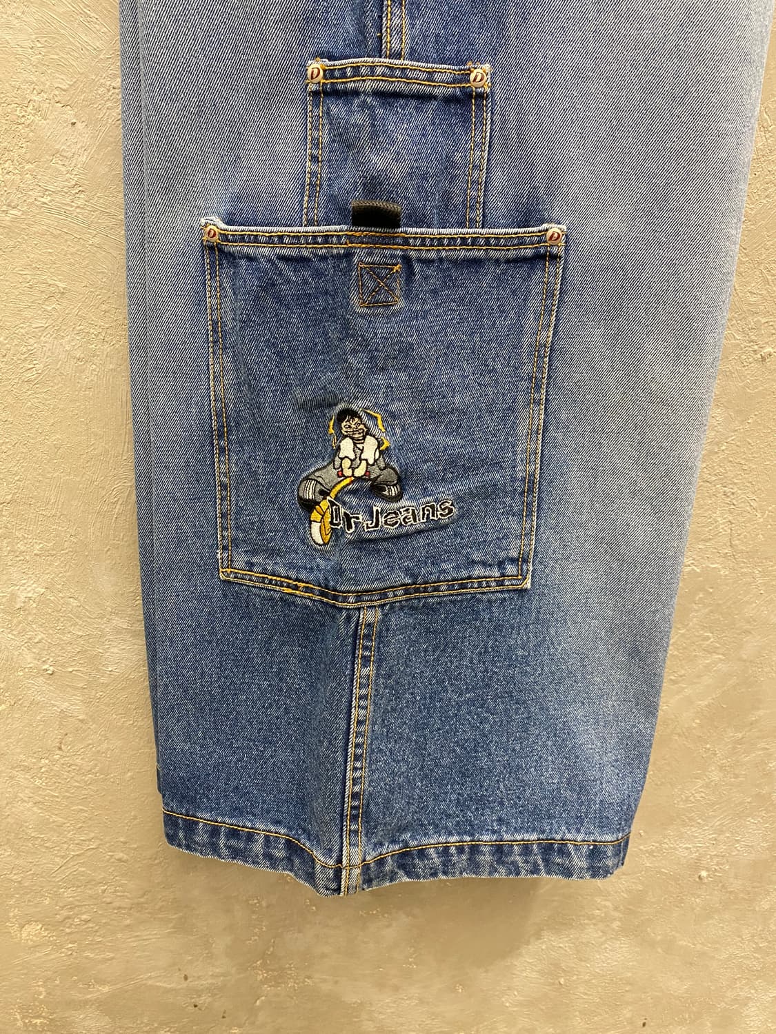 [30] 90s Dr Jeans 빅 와이드 카고 데님팬츠 상품이미지2