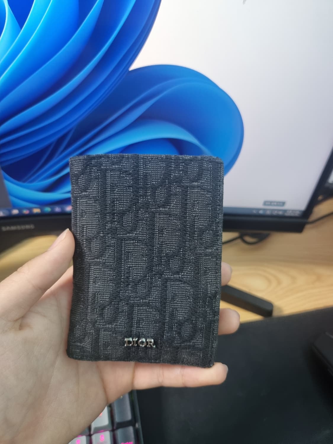 디올 오블리크 블랙 오거나이저 상품이미지1