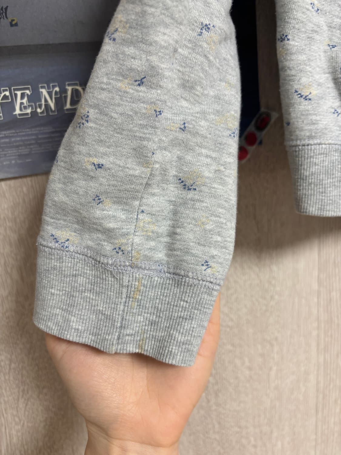 EASTBOY 이스트보이 빈티지 모리걸 잔꽃 후드집업 상품이미지4