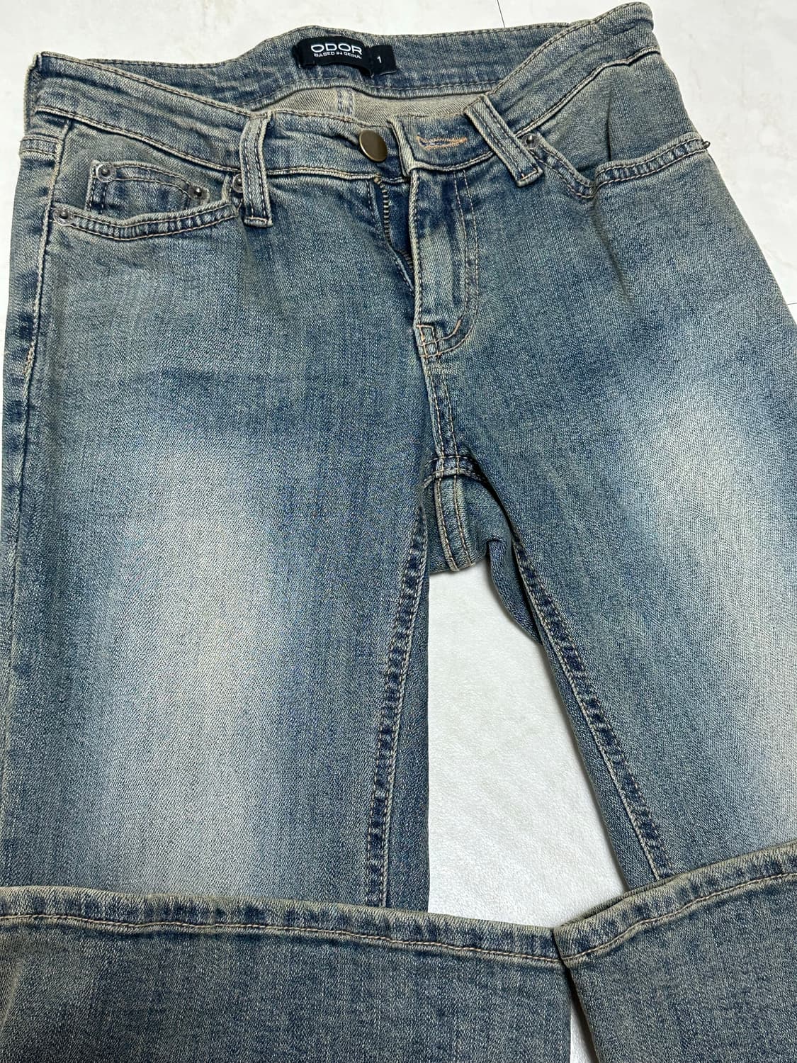오도어 빈티지 데님 진 1 상품이미지8