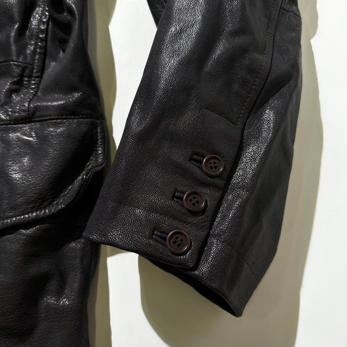 (매장판) 폴스미스 레더 싱글 유틸리티 가죽자켓 상품이미지6