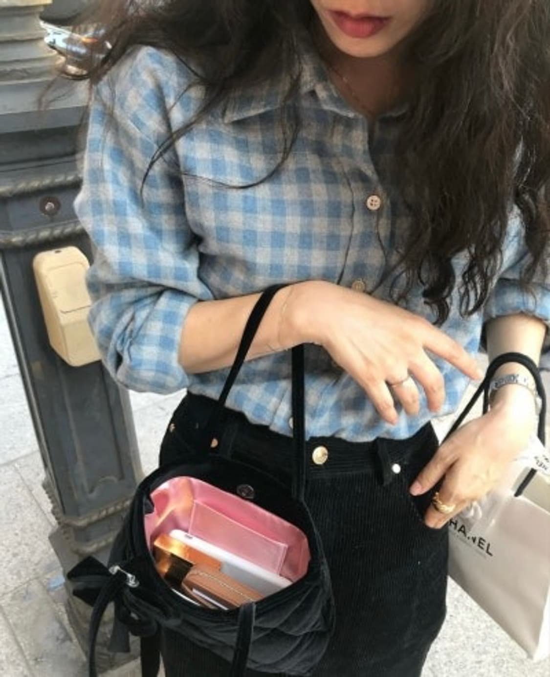 sienne 시엔느 리본 벨벳백 풀구성 상품이미지2