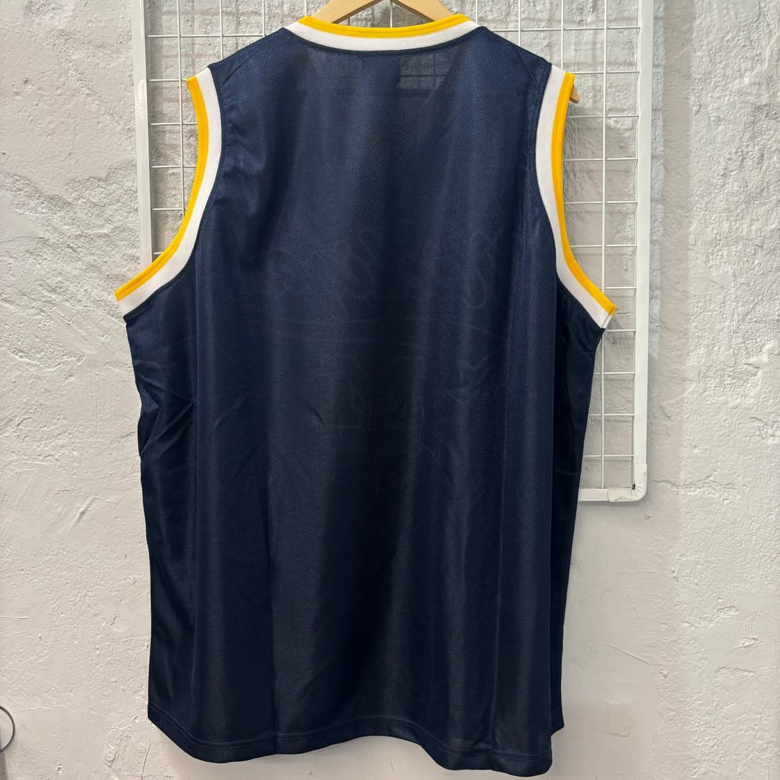 Street 05 Sports 미시간 스펠아웃 베스킷볼 슬리브리스 2XL 상품이미지2