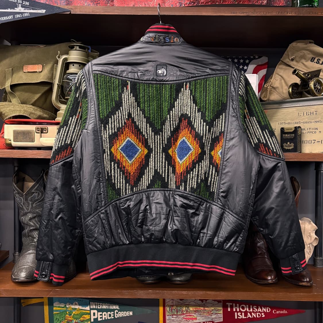 파비숑 에스닉 나바호 울패턴 패셔너블 스포츠 점퍼 N341 상품이미지2