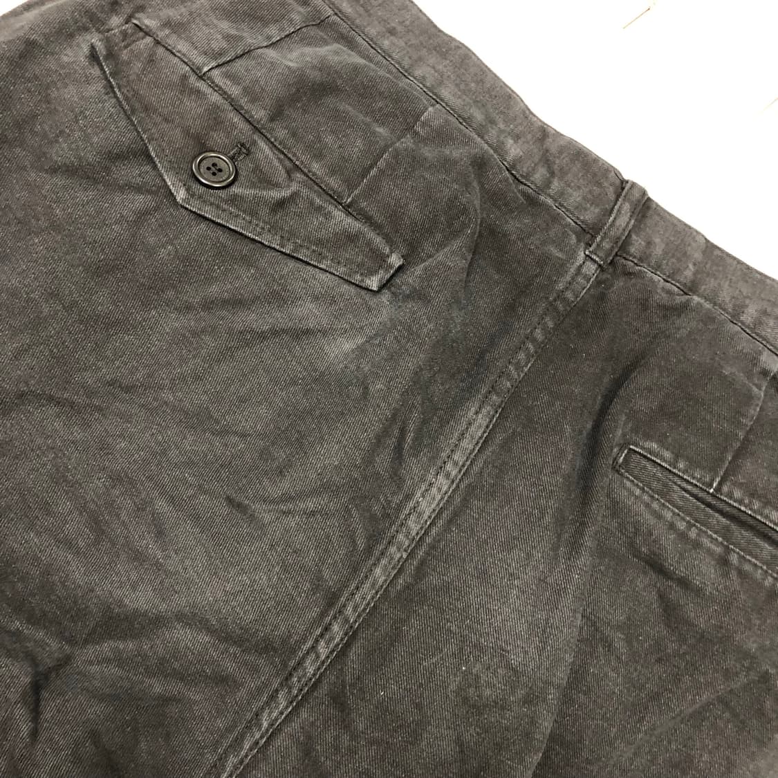 시도 코튼 워싱 빈티지 팬츠 블랙 3 사이즈 상품이미지4