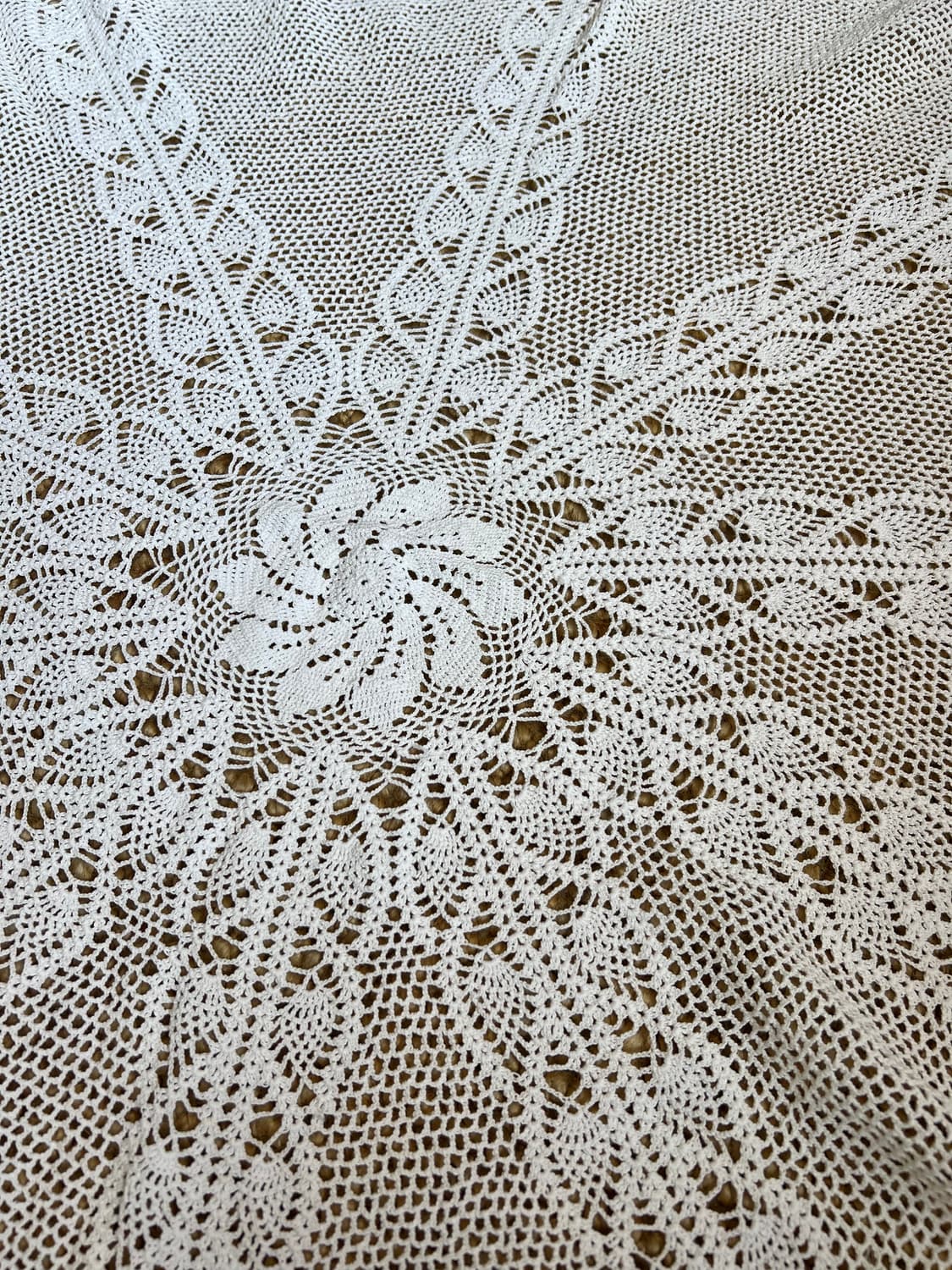 유럽수입 핸드메이드 테이블보 테이블러너 크로셰스프레드 상품이미지2