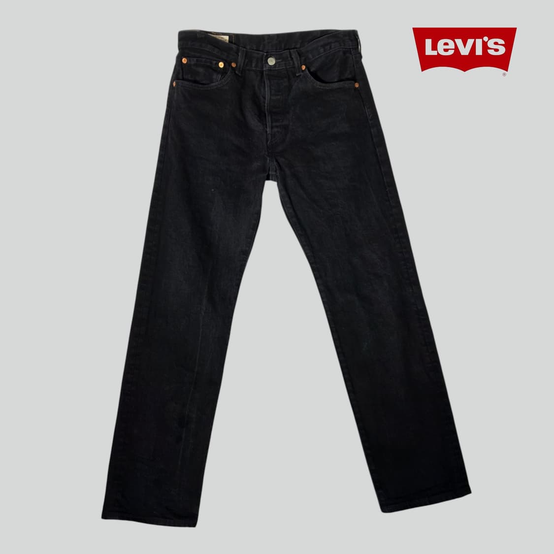 [W31L30]리바이스 프리미엄 501'93 블랙 데님 팬츠 상품이미지1