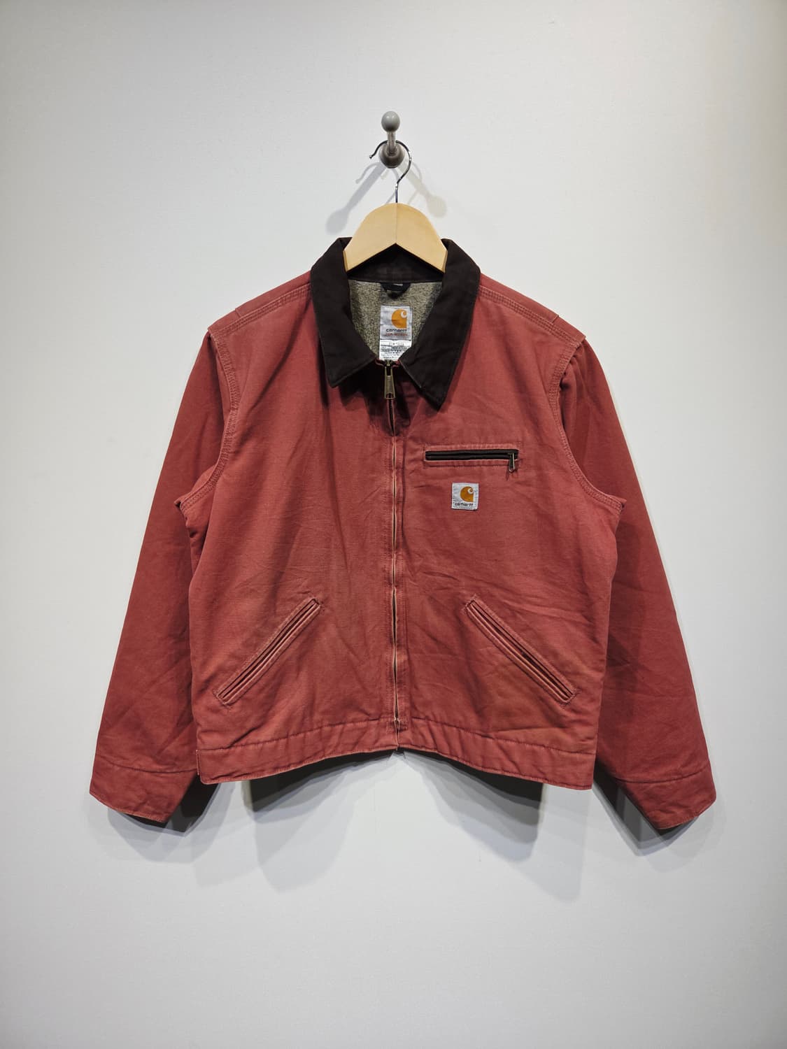 칼하트(Carhartt) 우먼스 셰르파 디트로이트 자켓 빈티지 로즈 상품이미지2