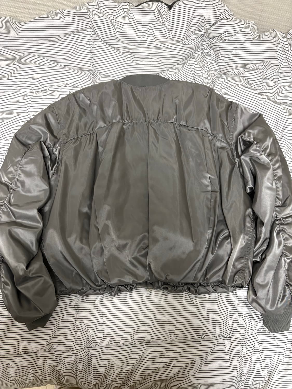 일꼬르소 x oam 팩토리 (핏더사이즈) MA-1 패딩봄버 S 상품이미지3