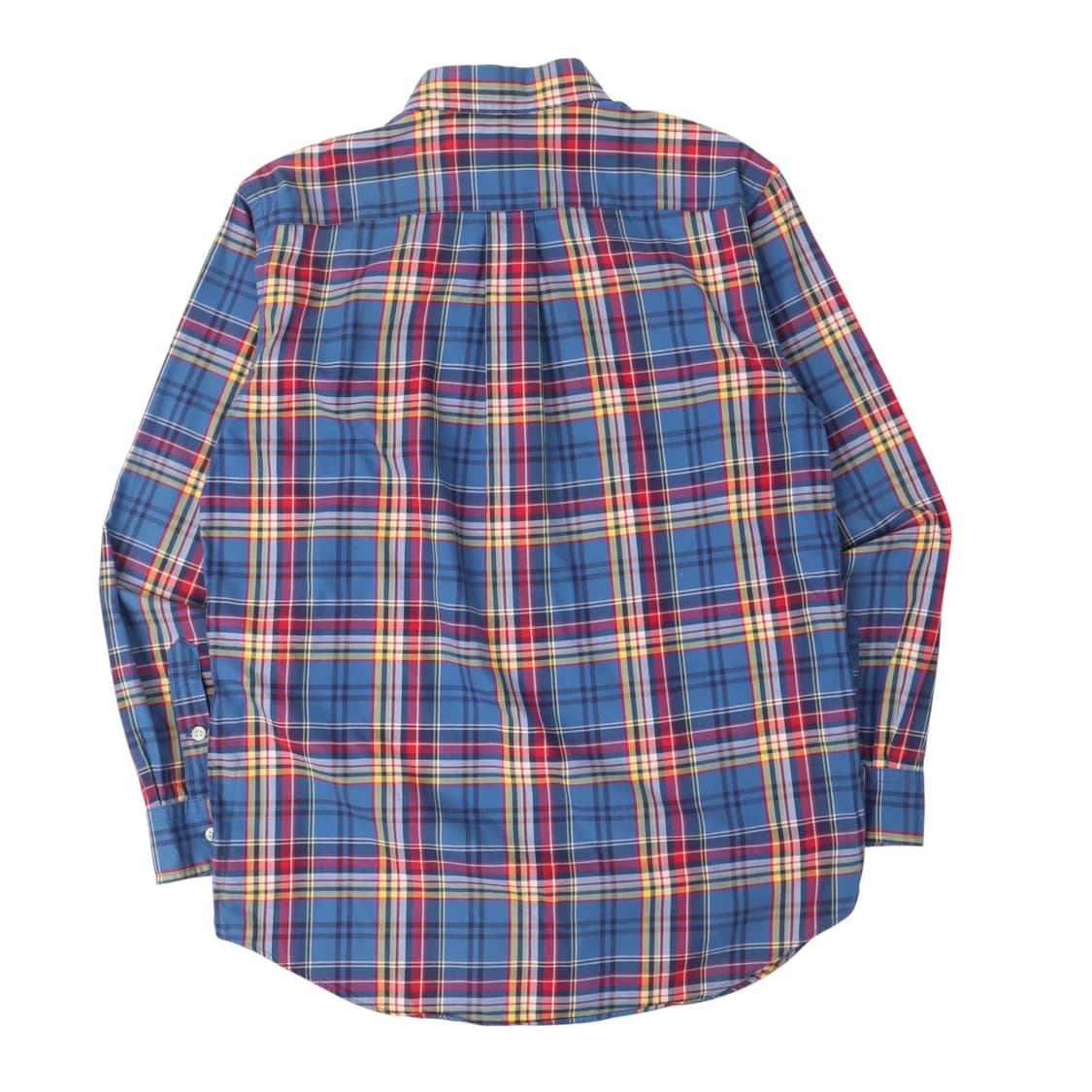 폴로 랄프로렌 블루 플레드 체크 셔츠 상품이미지5