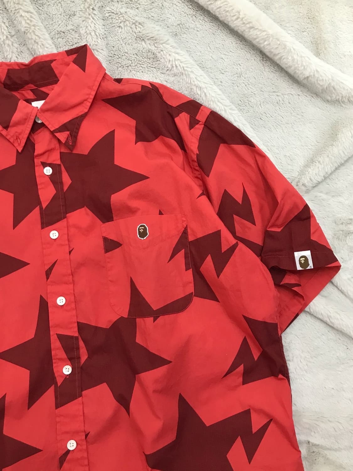 < Bape Star Pattern Shirt > 상품이미지9