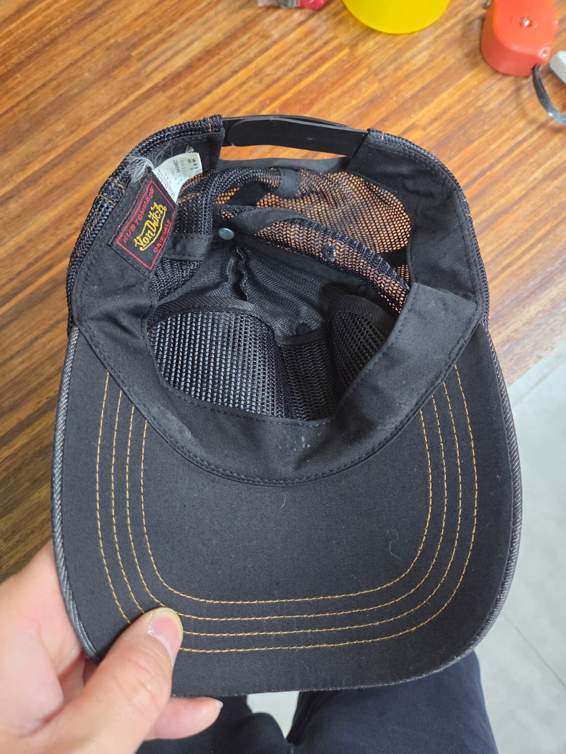 본더치 빈티지 데님 트러커 메쉬 모자 프리  상품이미지4