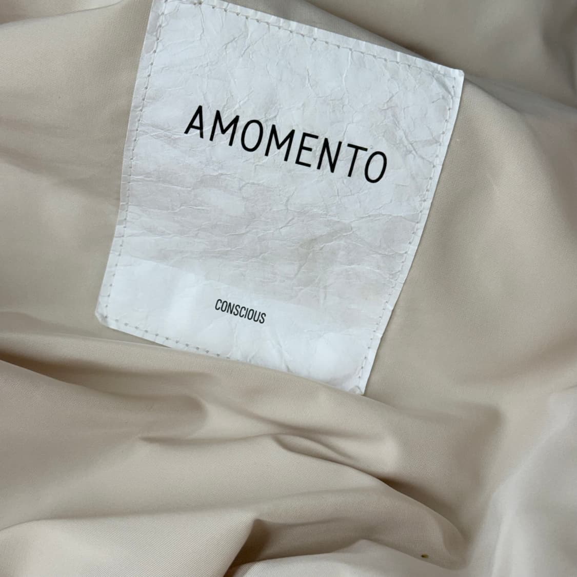 아모멘토 21FW 비건레더 리버시블 패딩 M 상품이미지7