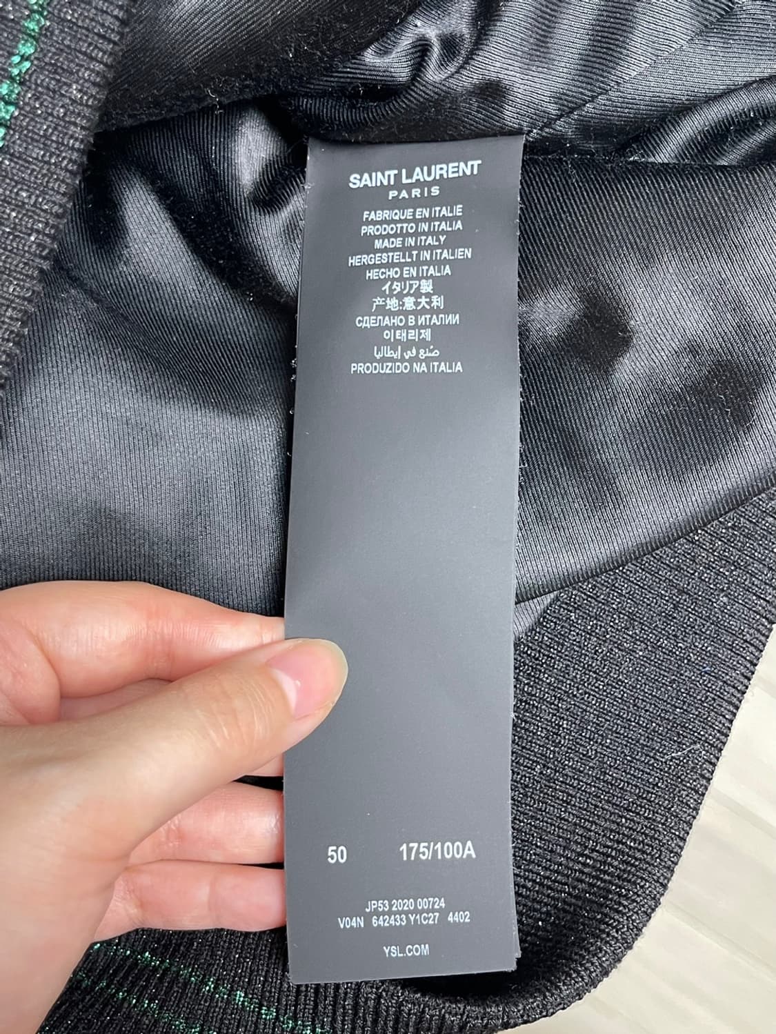 생로랑 21SS 자카드 자켓 상품이미지4