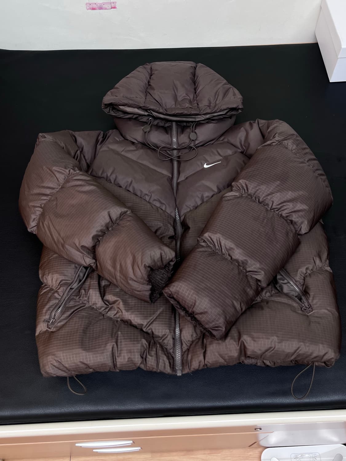 [무료배송]나이키 윈드푸퍼 스톰핏 패딩 브라운 상품이미지4