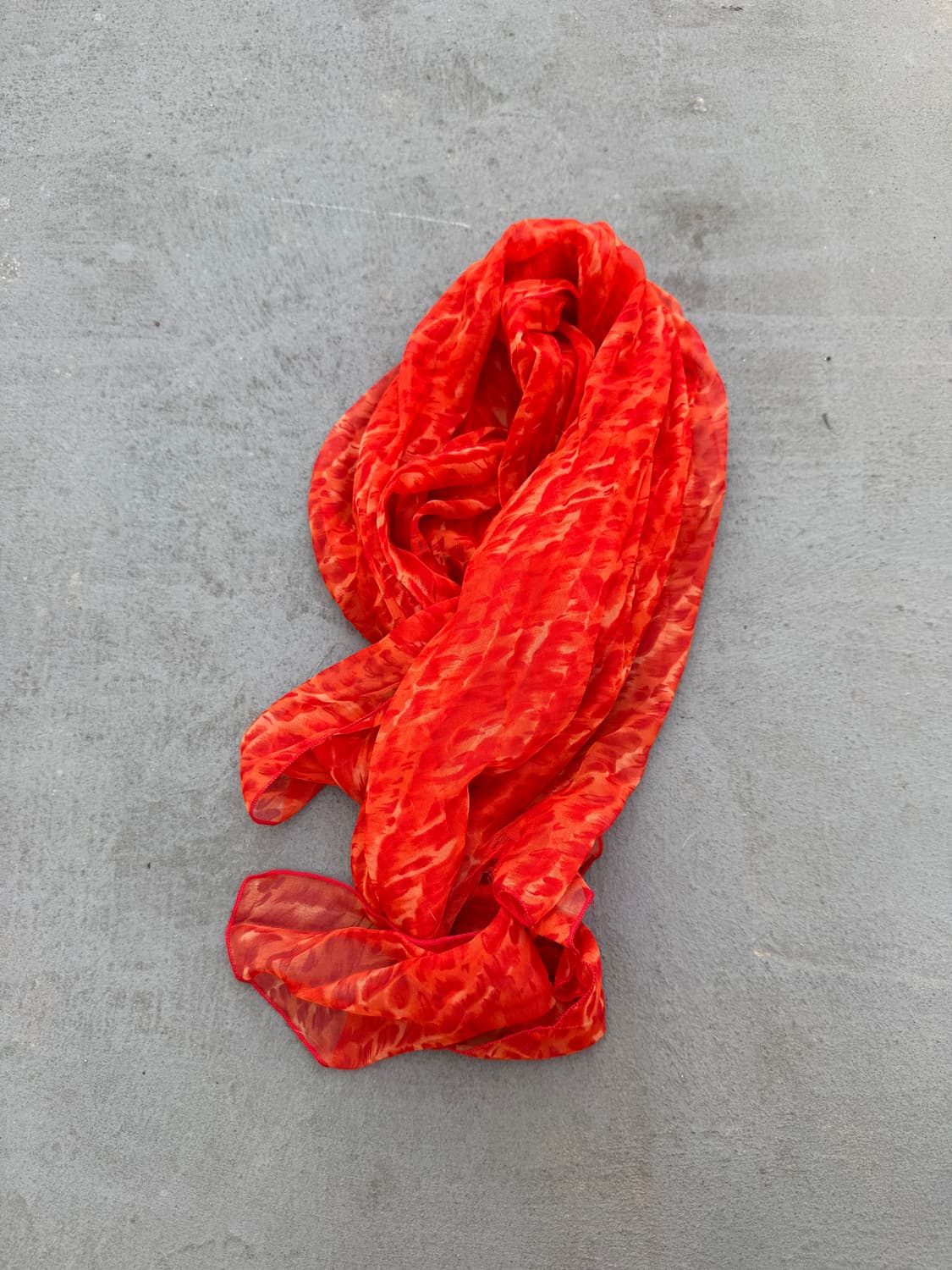 orange scarf  상품이미지1