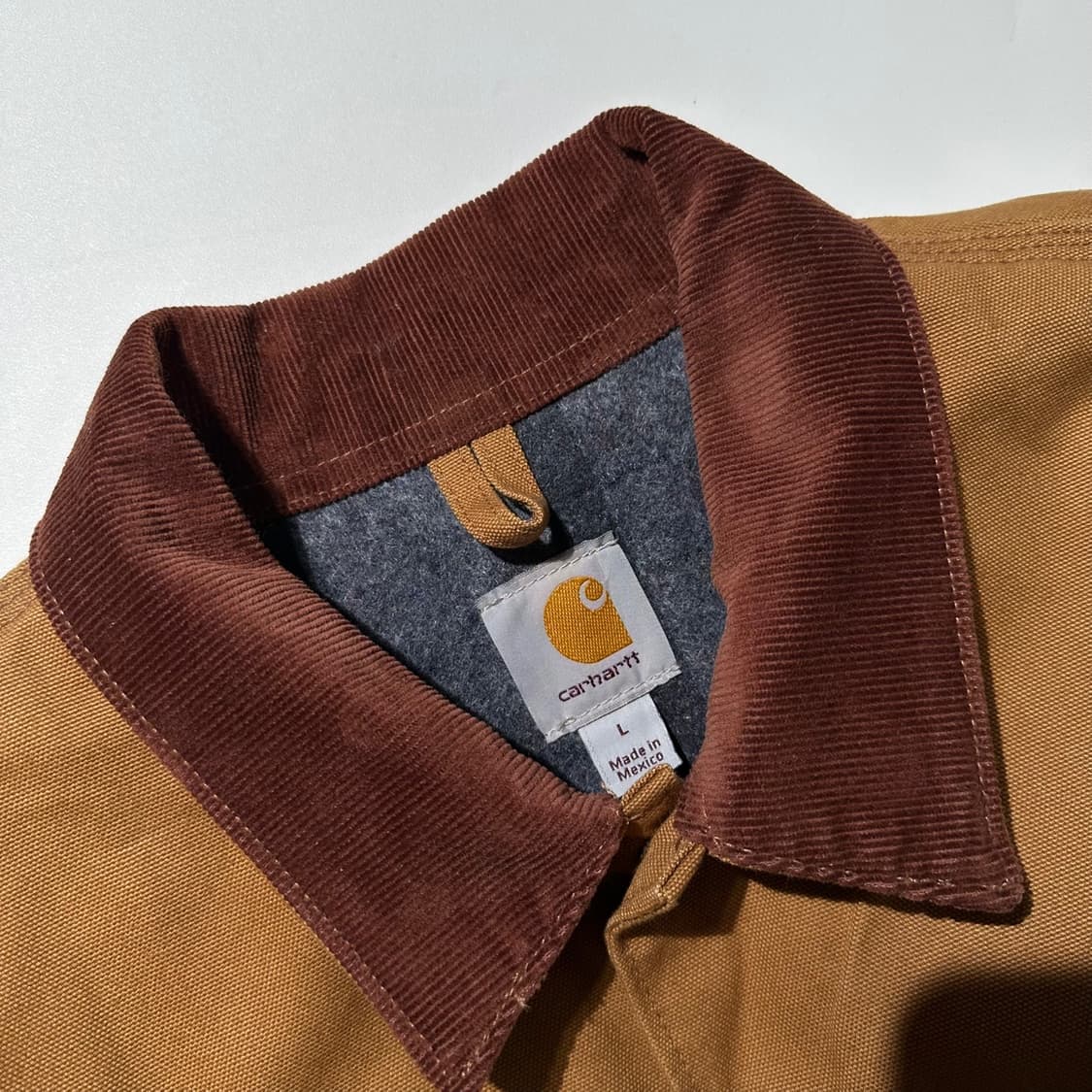 칼하트 블랭킷 라이닝 초어 코트 워크 자켓 상품이미지4