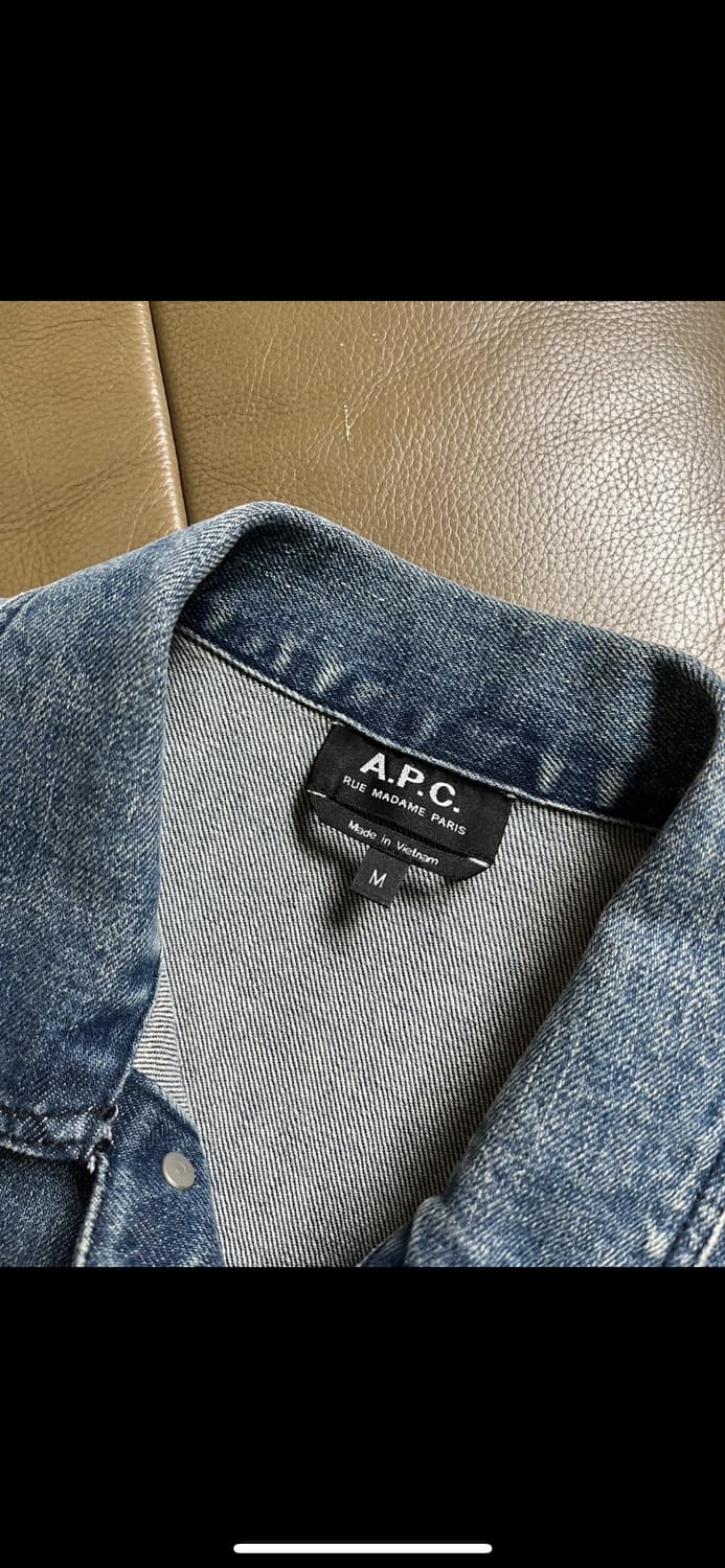 A.P.C. 데님 자켓 COZZK-H02223 상품이미지2