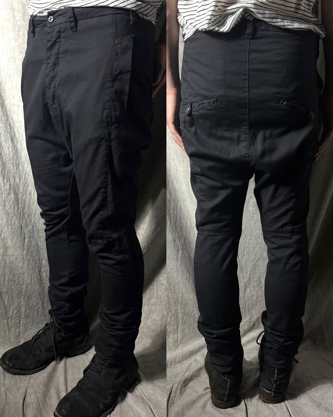 Poeme Bohemian Black Sarouel Pants   상품이미지1