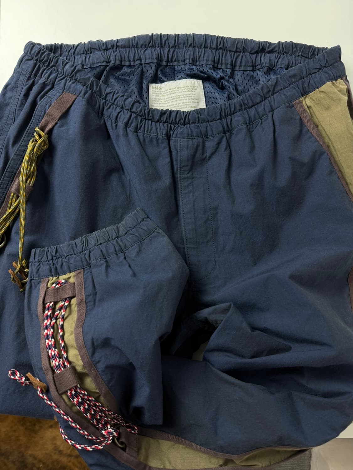 컬러 Kolor 트랙 팬츠 상품이미지1