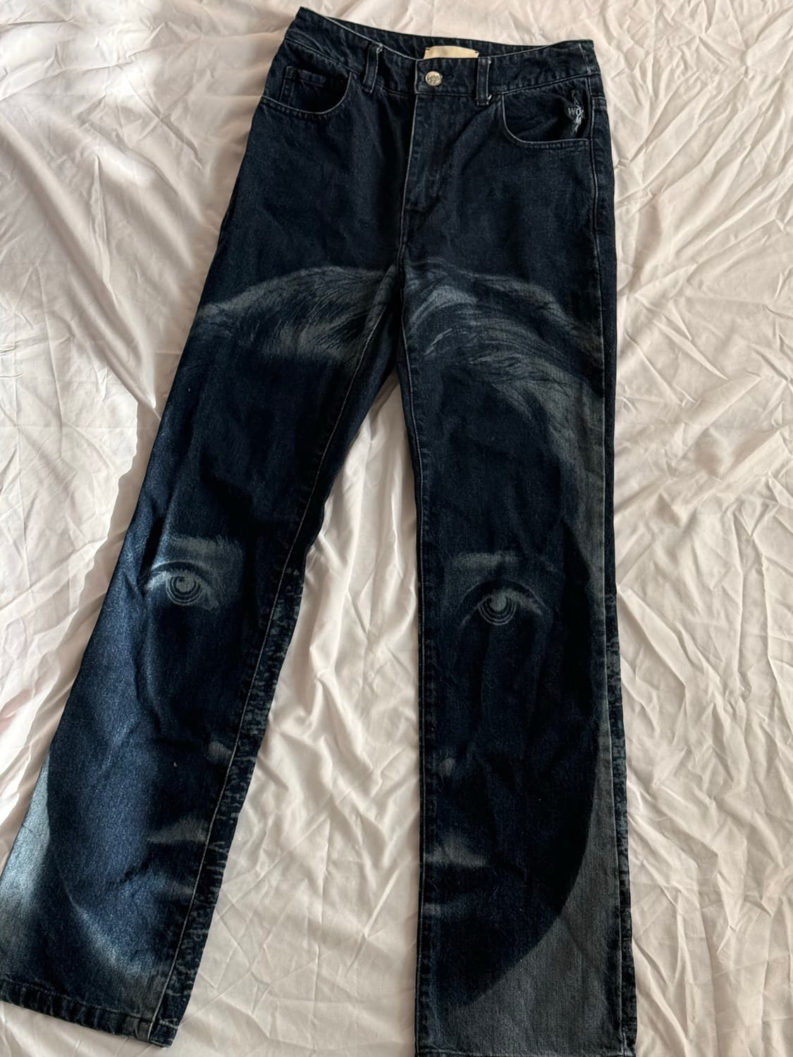 Paloma wool vida printed denim pants 상품이미지2