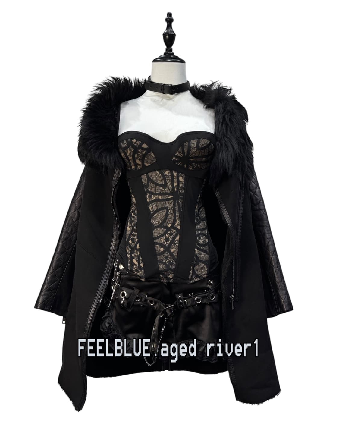 Lamb Leather & Shearling Fur Coat 상품이미지7