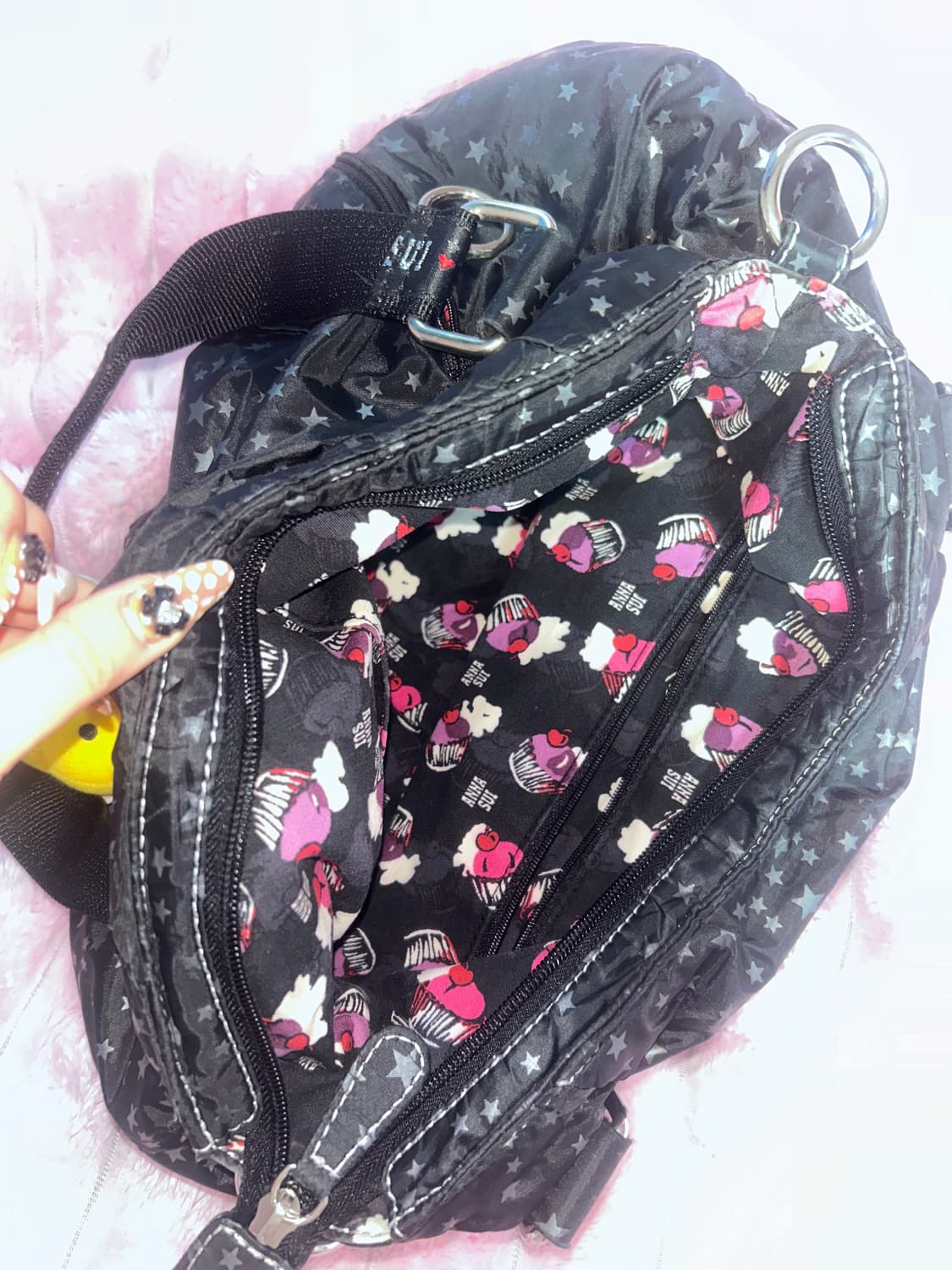 안나수이 별무늬 가방 상품이미지3