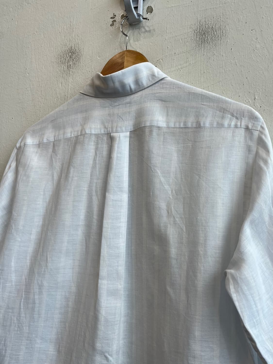 LANVIN 랑방 린넨 셔츠 Made in JAPAN (M) 상품이미지6