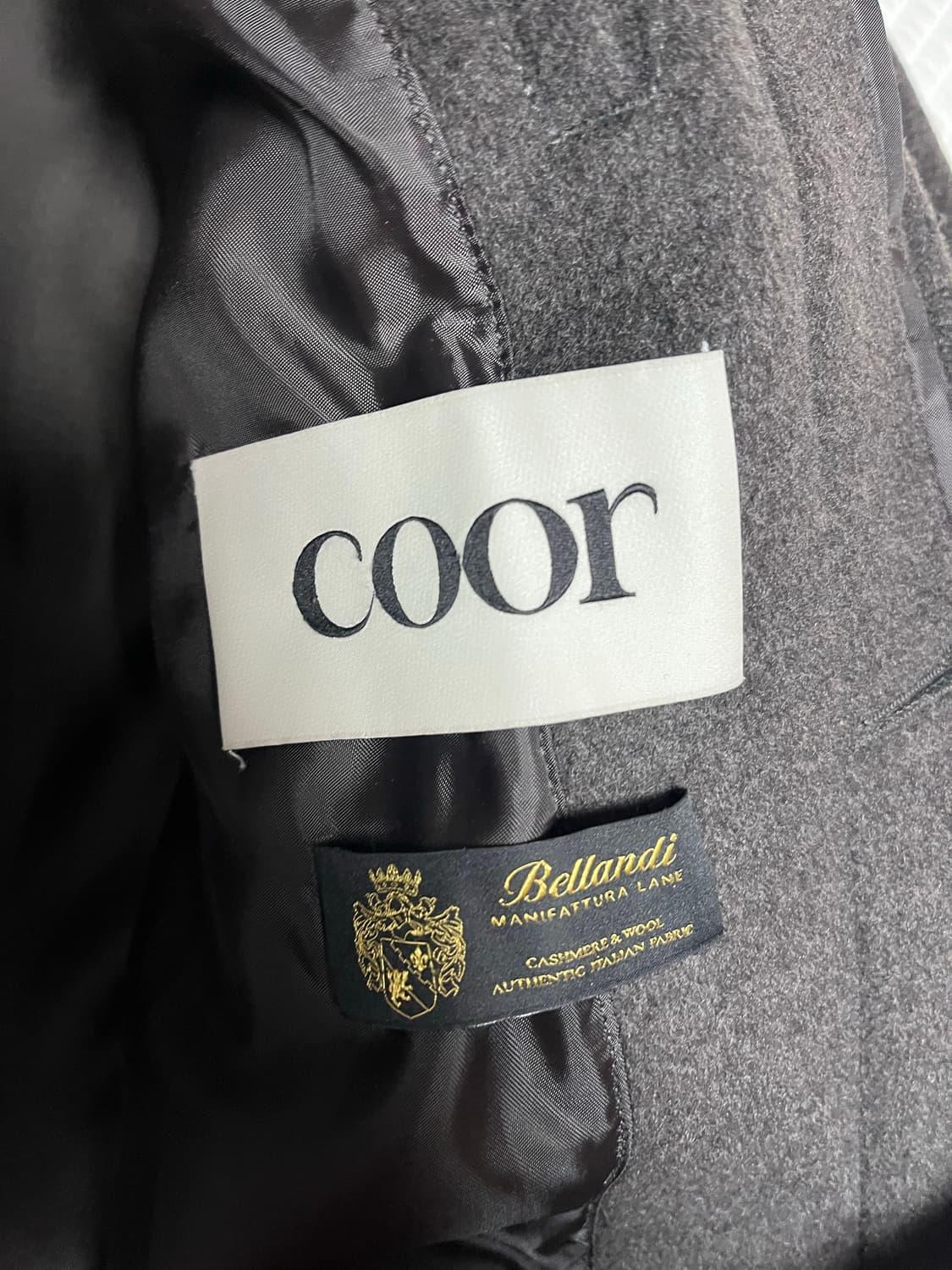 [S] 쿠어 MTR 멜란지토프 발마칸 코트 상품이미지5