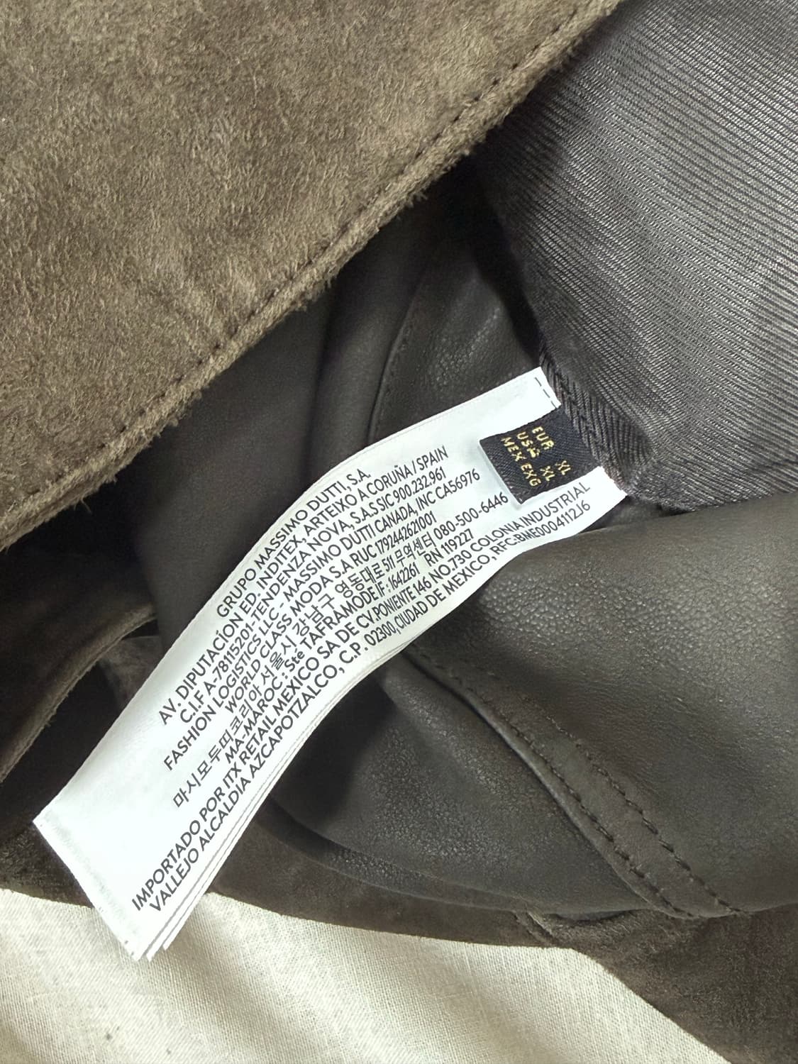 마시모두띠 / 스웨이드 자켓 / XL 상품이미지5