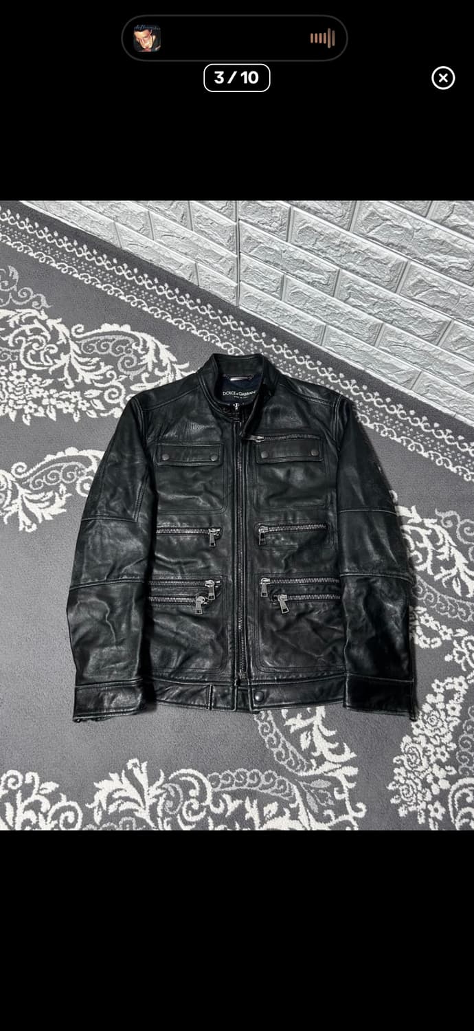 Dolce & Gabbana multi zip leather jacket 상품이미지3